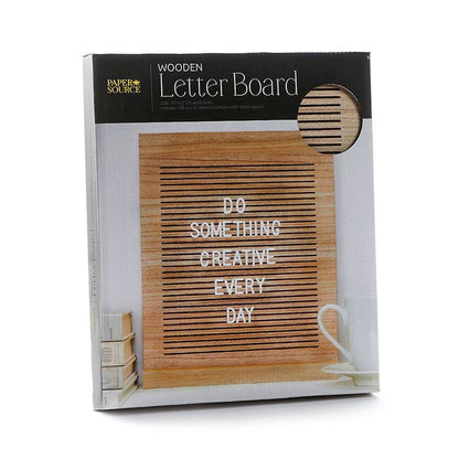Wooden Letter Board