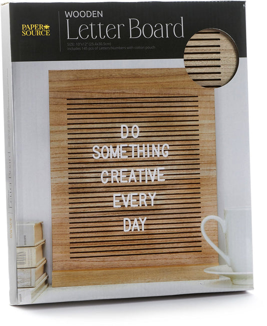 Wooden Letter Board