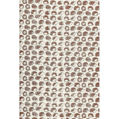 Hedgehogs on Cream Handmade Paper