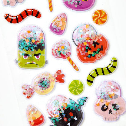 Trick or Treat Shaker Sticker Sheet