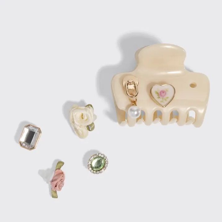 KitschPop Cloud Clip 7pc Set Vintage - Pearlized Cream  0 Reviews Write a review