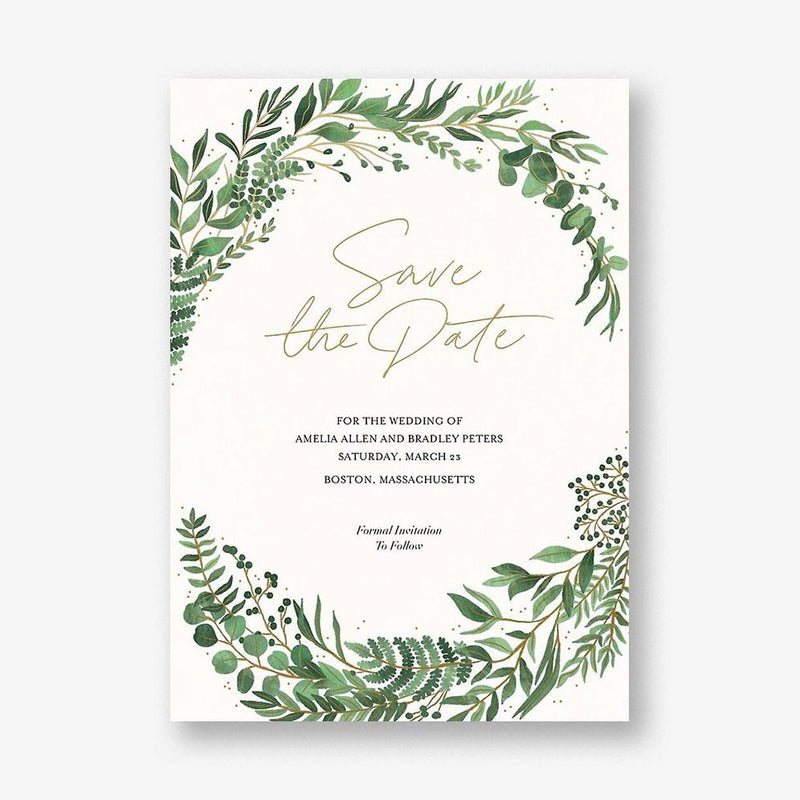 Verde Save the Date Card