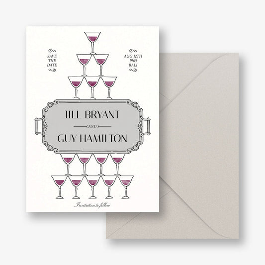 The Celebration Tower Save the Date