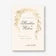 Blooming Arch Foil Save the Date