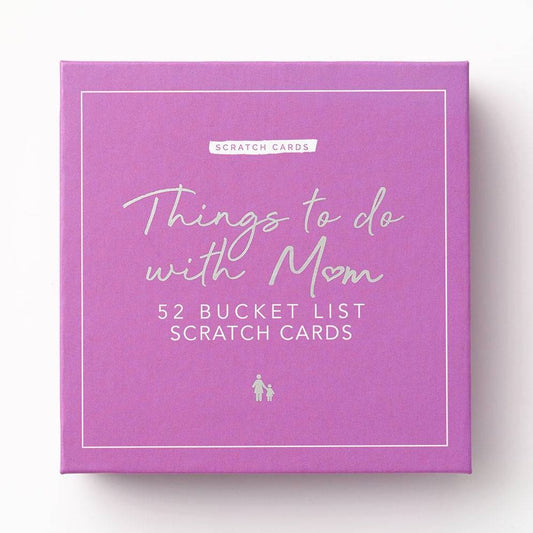 100 Things To Do With Mom Scratch Cards