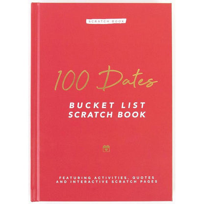 100 Dates Bucket List Scratch Book