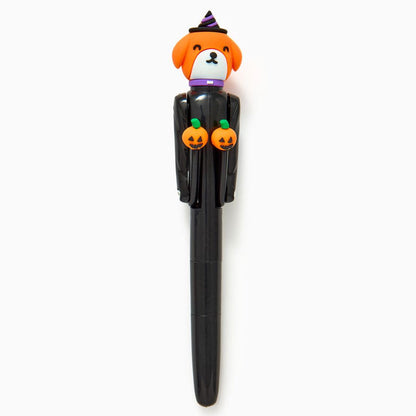 Witch Dog Halloween Punching Pen